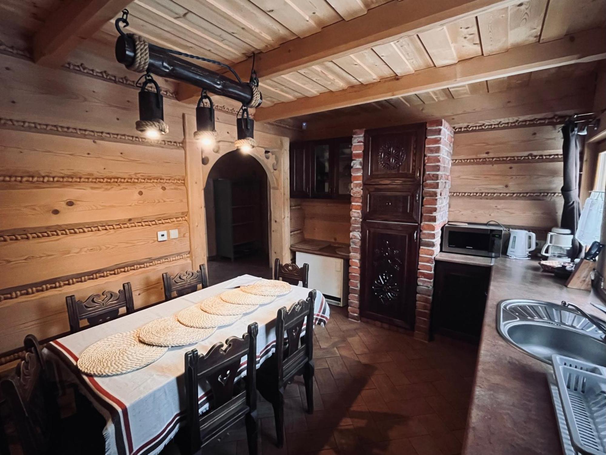 Domek W Roztokach Z Widokiem Na Tatry, Z Sauna Kościelisko Kültér fotó