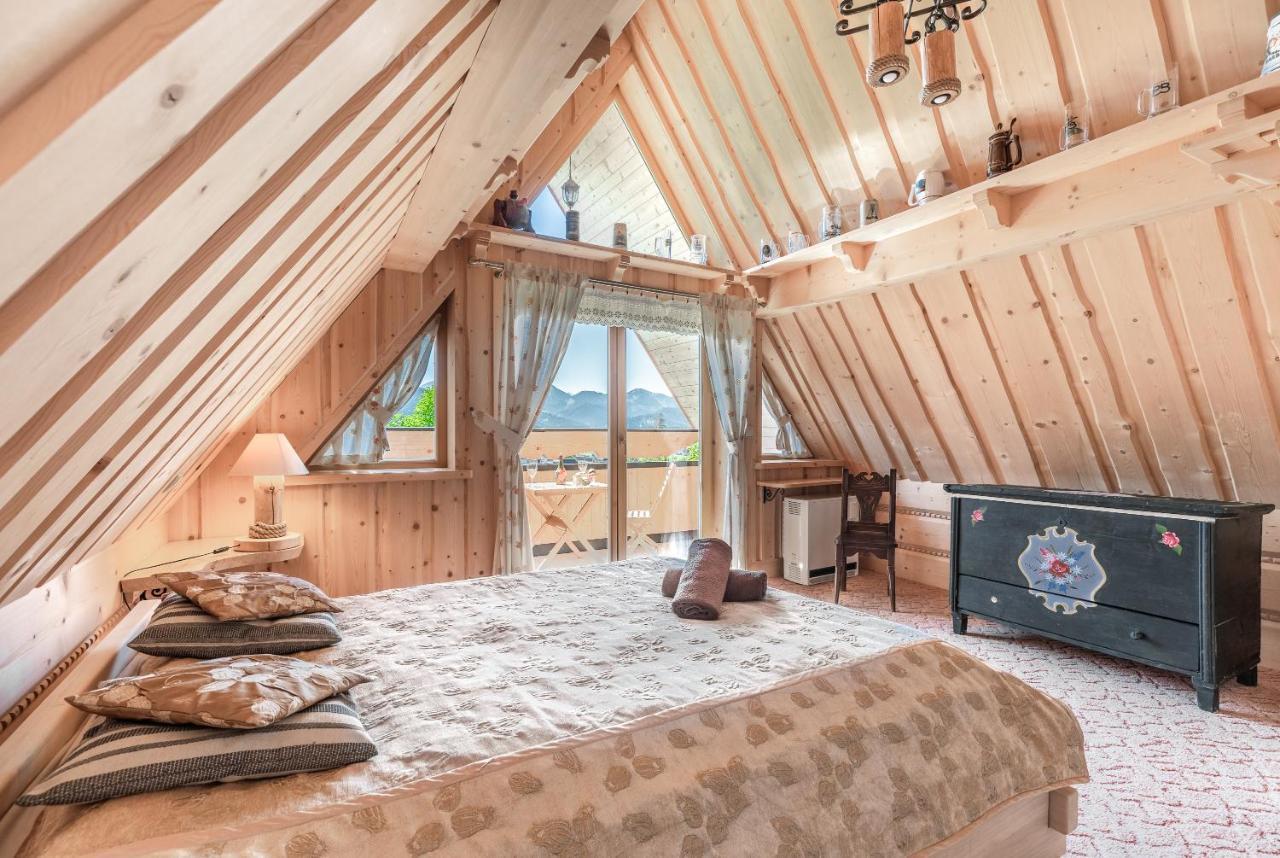 Domek W Roztokach Z Widokiem Na Tatry, Z Sauna Kościelisko Kültér fotó