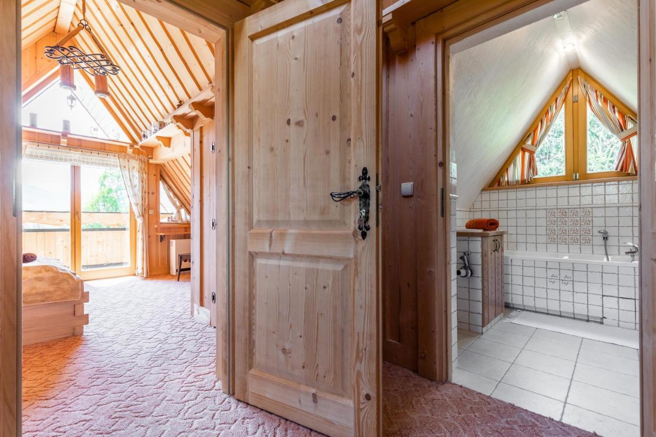 Domek W Roztokach Z Widokiem Na Tatry, Z Sauna Kościelisko Kültér fotó