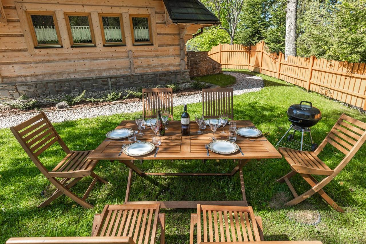 Domek W Roztokach Z Widokiem Na Tatry, Z Sauna Kościelisko Kültér fotó