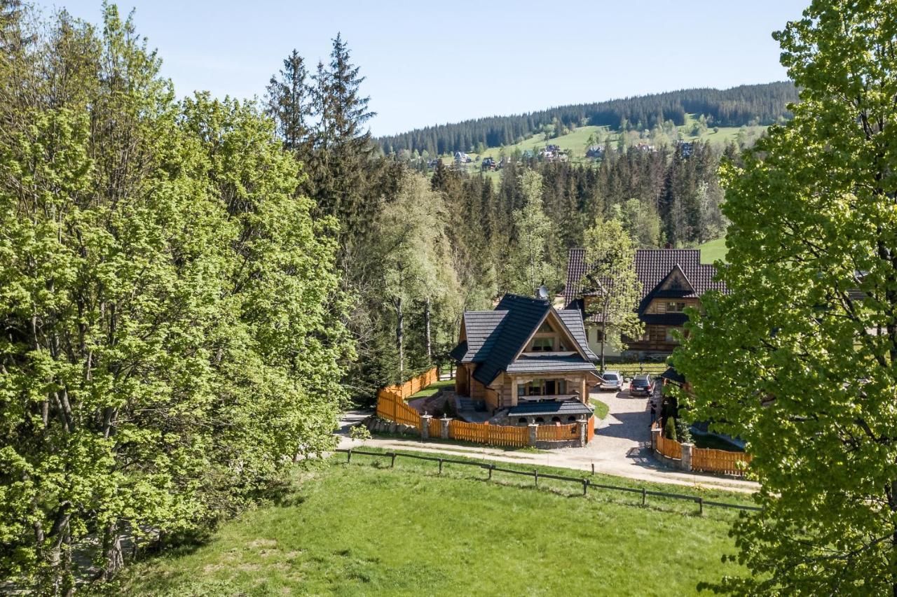 Domek W Roztokach Z Widokiem Na Tatry, Z Sauna Kościelisko Kültér fotó
