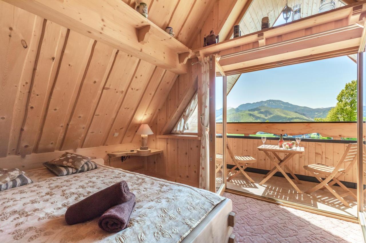 Domek W Roztokach Z Widokiem Na Tatry, Z Sauna Kościelisko Kültér fotó