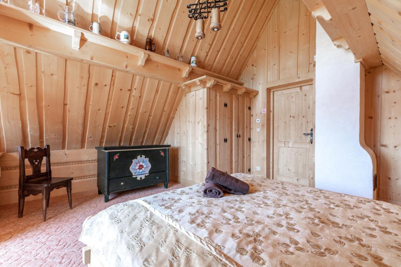 Domek W Roztokach Z Widokiem Na Tatry, Z Sauna Kościelisko Kültér fotó