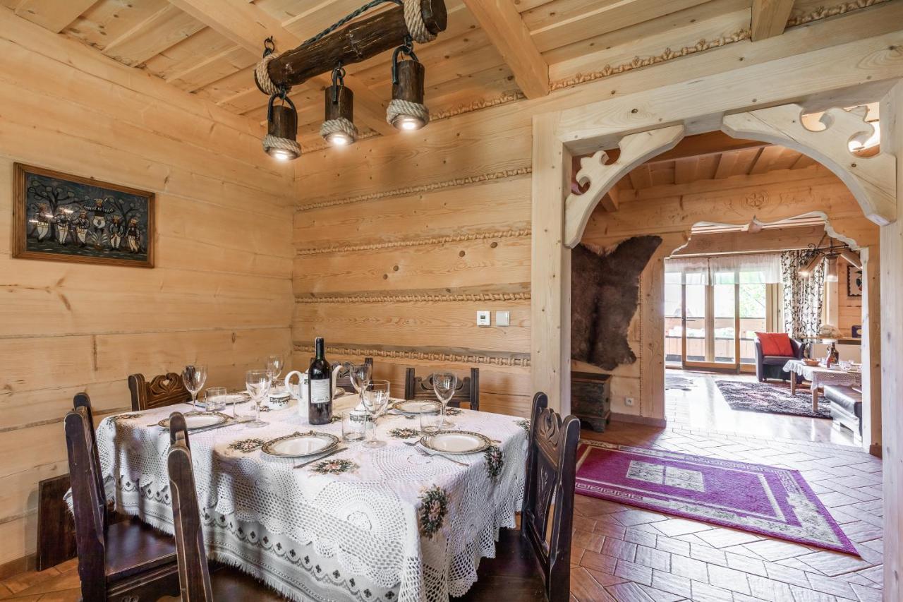 Domek W Roztokach Z Widokiem Na Tatry, Z Sauna Kościelisko Kültér fotó