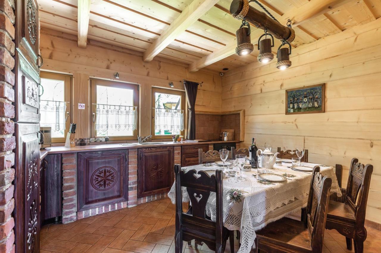 Domek W Roztokach Z Widokiem Na Tatry, Z Sauna Kościelisko Kültér fotó