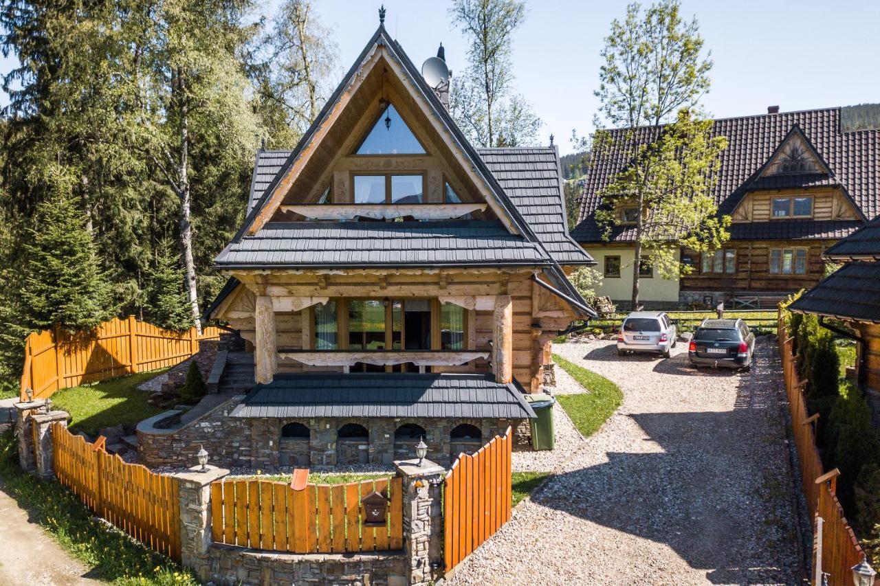 Domek W Roztokach Z Widokiem Na Tatry, Z Sauna Kościelisko Kültér fotó